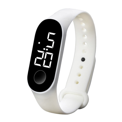 Fashion Women Men Sport Watch Waterproof LED Luminous Electronic Sensor Watches Casual Bracelet Wrist Watch Thanksgiving Gift